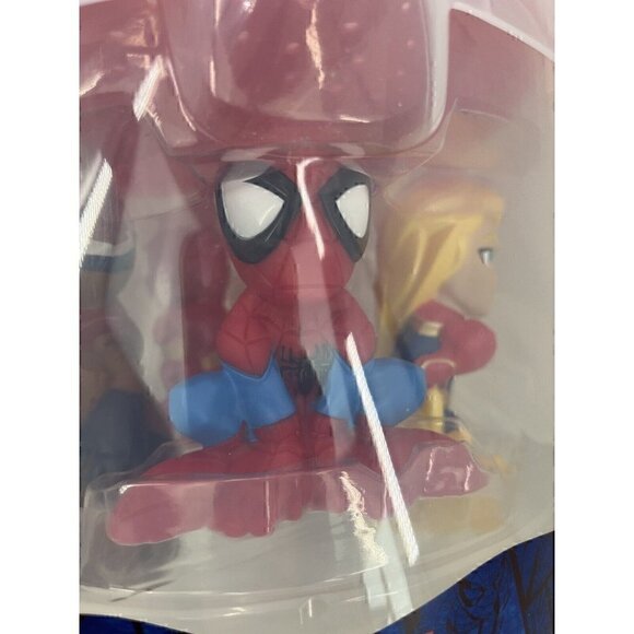 NEW Disney Marvel Avengers Spider Man Iron Man Captain Bucket Bath Set - Picture 3 of 16